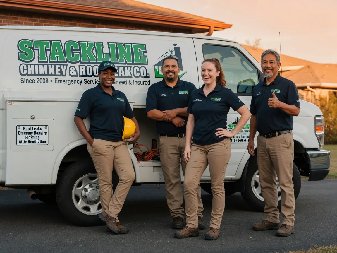 Chimney flashing repair company in La Crosse, VA